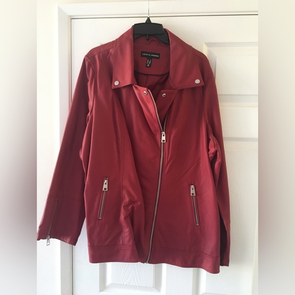 Sz 3X red moto jacket - Picture 1 of 1